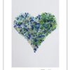 Sea Glass Hearts Postcard Variety Pack
