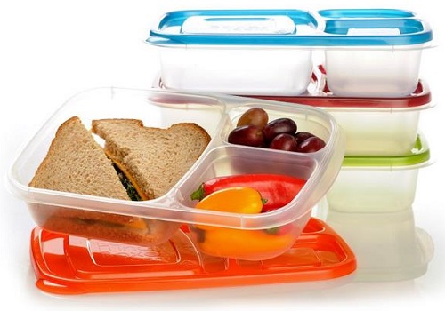 Easy Lunchboxes 3-Compartment Bento Lunch Box