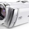 Samsung F90 White Camcorder With 2.7 LCD Screen And HD Video Recording