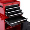 Tenive Pro Deluxe 5 Drawers Top Removable Rolling Mobile Tool Cabinet