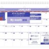 At-A-Glance Monthly Desk Pad Calendar 2018