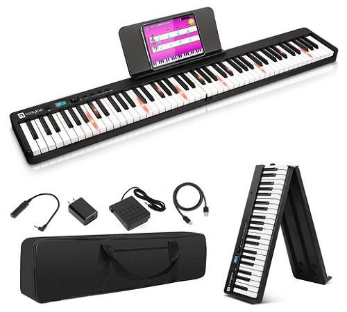 Vangoa Folding Piano Keyboard Portable